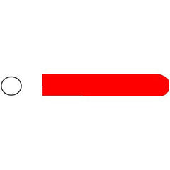 Instrument Tip Protector SklarTip™ 1/8 X 1 Inch, 4 mm, Red, Non-Vented BOX OF 100 MK-378781