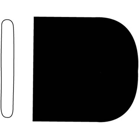 Instrument Tip Protector SklarTip™ 1/8 X 1 X 1 Inch, 25 X 3 mm, Black, Non-Vented BOX OF 100 MK-378784