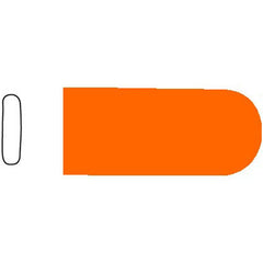 Instrument Tip Protector SklarTip™ 1/16 X 3/8 X 1 Inch, 10 X 3 mm, Orange, Non-Vented BOX OF 100 MK-378786