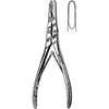 General Purpose Rongeur Ruskin Straight, Hollow Tips Spring-Loaded Plier Type Handle 7-1/4 Inch L Each MK-379015