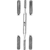 Rasp / File Sklar® Fomon 8-1/2 Inch Length Stainless Steel Reusable Straight Fine Blades with Cross Striations Each MK-379222