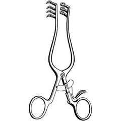 Retractor Sklar® Weitlaner 6-1/2 Inch Length OR Grade Each MK-379294