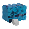 Toilet Tissue Compact® White 2-Ply Standard Size Coreless Roll 1000 Sheets 3-4/5 X 4-1/20 Inch MK-381174