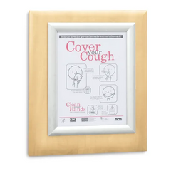Marketlab Message Board Panel • Silver Frame, Single 1 / each