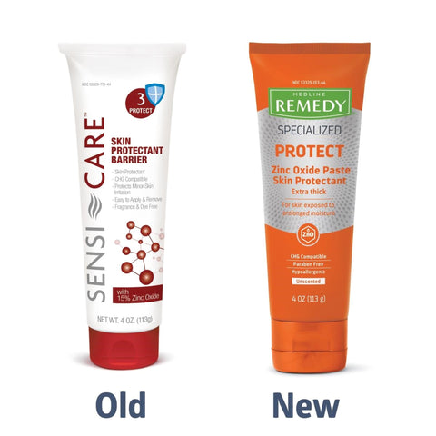 Skin Protectant Medline Remedy® Specialized Protect 4 oz. Tube Unscented Cream CHG Compatible  (24/CS) CONVTC MK-401671