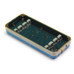 marketlab Delicate Instruments Sterilization Trays 3 Slots • 6"L x 2.5"W x 0.75"H  1 / each