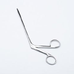 Alligator Forceps Centurion® 5 Inch Length Floor / Office Grade Stainless Steel Sterile Finger Ring Handle Straight Serrated Tips CASE OF 20 MK-403869