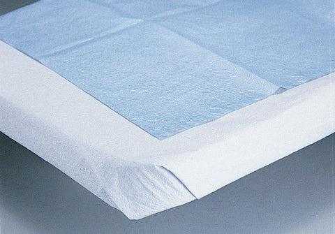 General Purpose Drape Drape Sheet 40 W X 60 L Inch NonSterile 2PLY WHT 40"X60" 100/CS) MK-406624