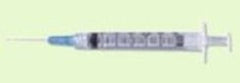 General Purpose Syringe BD™ Luer-Lok™ 3 mL Luer Lock Tip Without Safety 3CC BULK (1600/CS) MK-407010