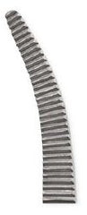 Mosquito Forceps Centurion® 4-3/4 Inch Length Floor / Office Grade Stainless Steel Sterile Locking Finger Ring Handle Curved Serrated Tips BOX OF 20 MK-413638