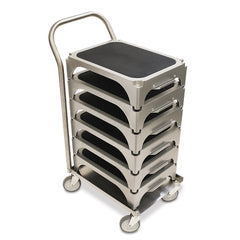 MARKET LAB Transport Cart • Holds Up To 6 Step Stools each ML41467