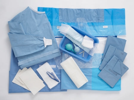 Obstetrics and Gynecology Drape Pack Eclipse DELIVERY ROOM PACK, (6/CS) MK-434965