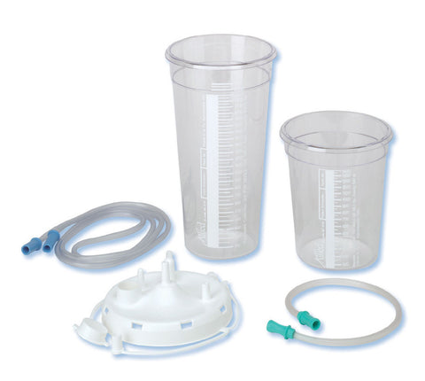 Suction Canister Allied® 1500 mL Sealing Lid 1500CC (48/CS) MK-445262
