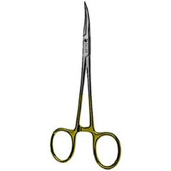 Vasectomy Piercing Forceps Sklar® 5-1/2 Inch Length OR / Surgical Grade German Stainless Steel NonSterile Locking Finger Ring Handle Curved Sharp Tips EACH MK-447232