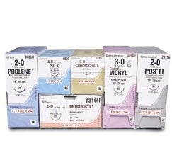 #458137  Providers like you icon 23 J & J Healthcare Systems #VCP839D Absorbable Antibacterial Suture with Needle Coated Vicryl™ Plus Polyglactin 910 CT-1 1/2 Circle Taper Point Needle Size 2-0 Braided (12/BX) MK-458137