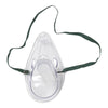 Aerosol Mask Medline Elongated Style Adult One Size Fits Most Adjustable Head Strap MK-473049