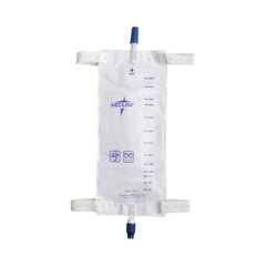 Urinary Leg Bag Medline® Anti-Reflux Valve Sterile 950 mL Vinyl W/TWIST VLV LF LG 32OZ (48/CS) MK-476196