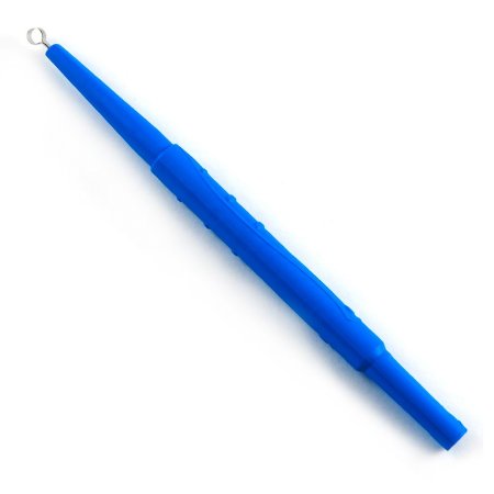 Dermal Curette Sklar® 5-1/2 Inch Length Round Handle 4 mm Tip Straight Blunt Round Loop Tip Box of 25 MK-476774