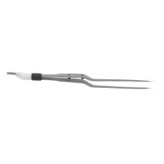 Bipolar Forceps Conmed® Hardy 8-1/4 Inch Length OR / Surgical Grade Stainless Steel NonSterile Thumb Handle Straight Micro, 0.5 mm Wide Tips EACH MK-484594