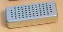 Instrument Tray ProTech™ Micro Metal 2 X 4 X 7.5 Inch Each MK-501666
