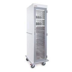 MARKET LAB Insight® Mobile Supply Cart, Single-Width, Single Column with 15 Storage Accessories • 23.9"W x 28.3"D x 80.6"H EACH ML50391