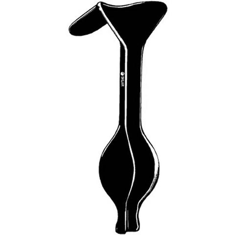 Laser Surgery Vaginal Speculum/Retractor Sklar Black™ Auvard NonSterile OR Grade Coated Stainless Steel X-Long Single-ended Angled 90° Weighted 2.5 lbs. Reusable Without Light Source Capability Each MK-506460
