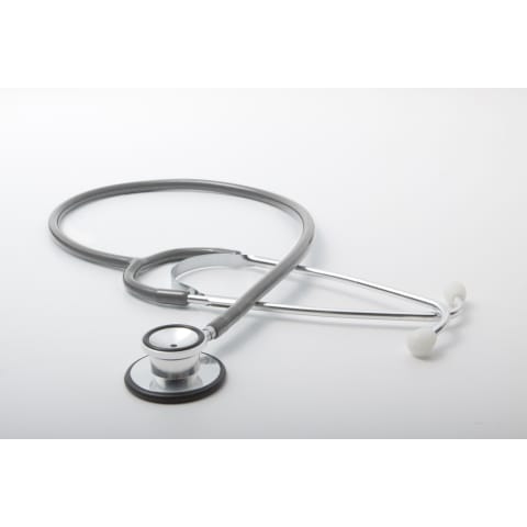 marketlab Hopkins Dual-Head Stethoscopes Gray  1 / each