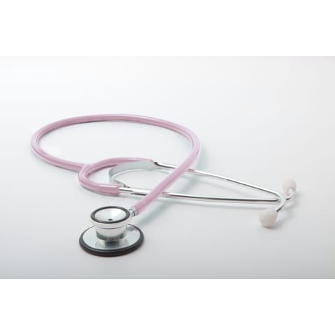 marketlab Hopkins Dual-Head Stethoscopes  Pink  1 / each