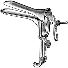 Vaginal Speculum Surgi-OR™ Graves NonSterile Mid Grade Stainless Steel X-Small Double Blade Duckbill Reusable Without Light Source Capability Each MK-512857