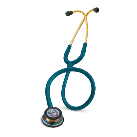 marketlab Littmann Classic III Stethoscope Rainbow Finish with Caribbean Tube  1 / each