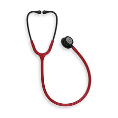 marketlab Littmann Classic III Stethoscope Black Finish with Burgundy Tube  1 / each