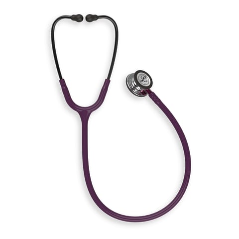 marketlab Littmann Classic III Stethoscope Mirror Chestpiece, Plum Tube and Pink Stem 1 / each