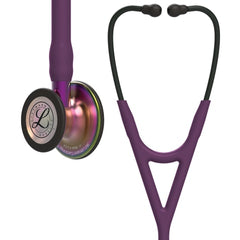 marketlab 3M Littmann Cardiology IV with Special Finishes 27" • Black Headset • Rainbow Chestpiece, Plum Tube, Violet Stem 1 / each