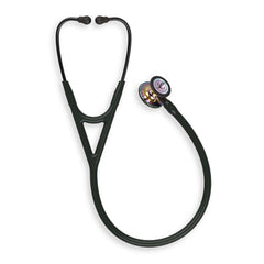marketlab 3M Littmann Cardiology IV with Special Finishes 27" • Special Finish • High Polish Rainbow Chestpiece, Black Tube, Black Stem, Black Headset  1 / each