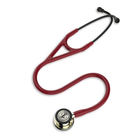 marketlab 3M Littmann Cardiology IV with Special Finishes 27" • Champagne Finish with Champagne Chestpiece, Burgundy Tube 1 / each