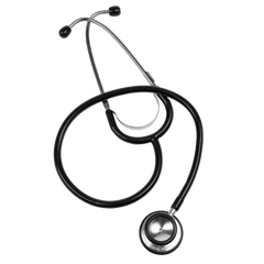 marketlab Bulk Packs of Black Dual Head Stethoscopes Black • Pack of 12 1 / each
