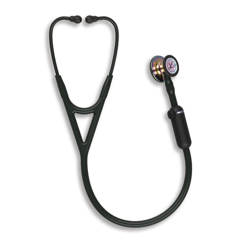 marketlab Littmann® CORE Digital Stethoscope, High-Polish Rainbow Chestpiece • Tube • Stem • Headset • 8570 • 27"L 1 / each