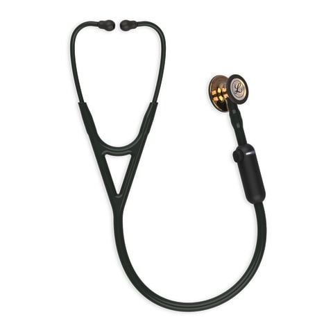 marketlab Littmann® CORE Digital Stethoscope, High-Polish Black Chestpiece • Tube • Stem • Headset • 8870 • 27"L 1 / each
