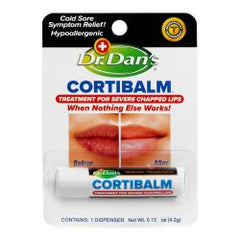 Merz North America Lip Balm Dr. Dan's Corti Balm™ 0.14 oz. Tube - M-518890-3584 - Each