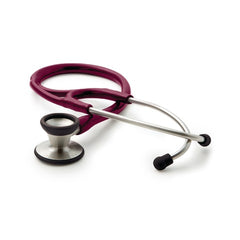 marketlab Stainless Steel Cardiology Stethoscope- Burgundy 1 / each