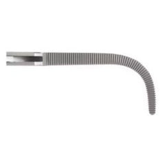 Hemostatic Forceps Set Miltex® Gray 8-3/4 Inch Length OR / Surgical Grade German Stainless Steel NonSterile Locking Finger Ring Handle Curved Serrated Tips SET OF 1 MK-519828