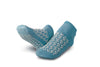 Slipper Socks Medline Unisex Adult 2X-Large Double Tread Single Patient Use Gray MK-520672