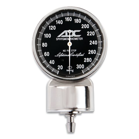 marketlab Chrome Blood Pressure Gauge For ADC 700&amp;778 Series 1 each