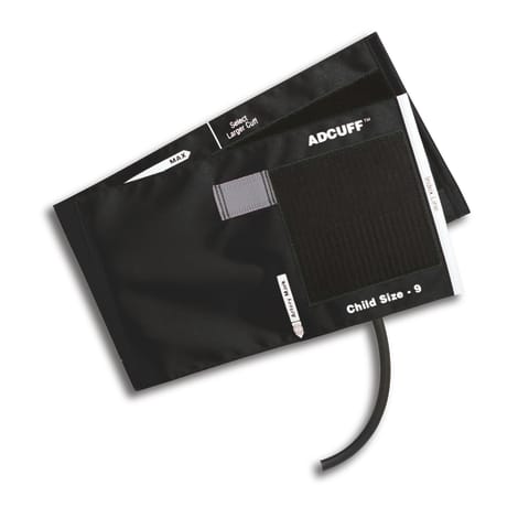 marketlab 1 Tube Replacement BP Cuffs Adcuff and Bladder 1 Tube • Child • Black 1 / each