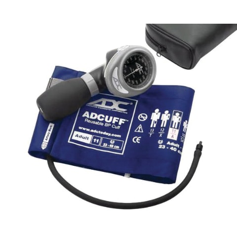 marketlab Adult Palm Sphygmomanometer Palm Sphyg Adult-Royal Blue  1 / each
