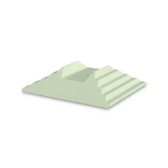 marketlab Finger Blocks Bilateral Oblique Finger Block, Adult • 12"W x 10.25"L x 3"H Uncoated  1 / each