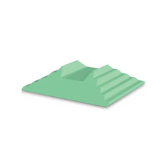 marketlab Bilateral Oblique Finger Block, Adult • 12"W x 10.25"L x 3"H • Coated 1 / each