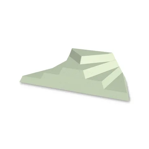 marketlab Lateral Finger Block, Adult • 13"W x 8"L x 3"H Uncoated 1 / each