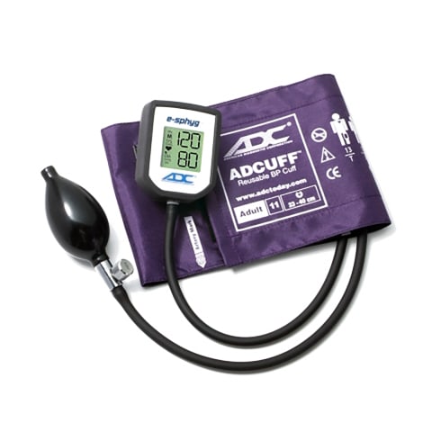 marketlab ADC E-Sphyg Digital Aneroid Sphygmomanometer Digital Aneroid Sphyg Adult - Purple 1 / each