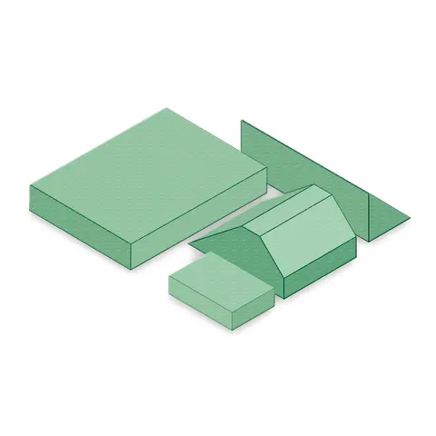 marketlab Bariatric Foam Positioners Kit • Coated 1 / each